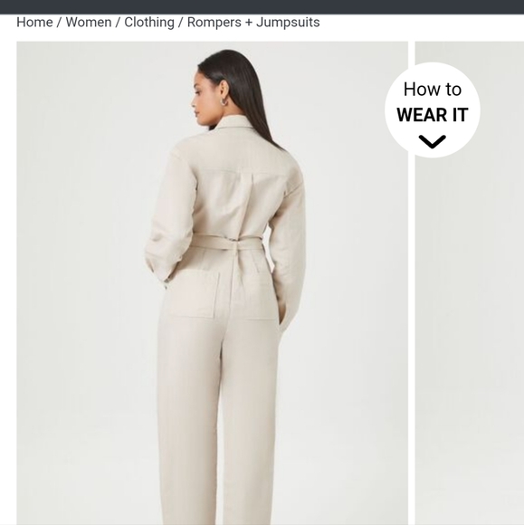 Button up jumpsuit - Picture 2 of 5